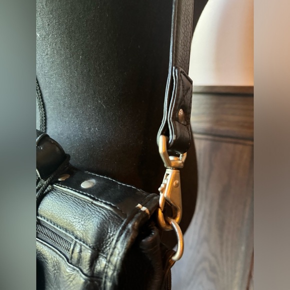 Latico leather crossbody briefcase with file storage​ - Picture 3 of 9